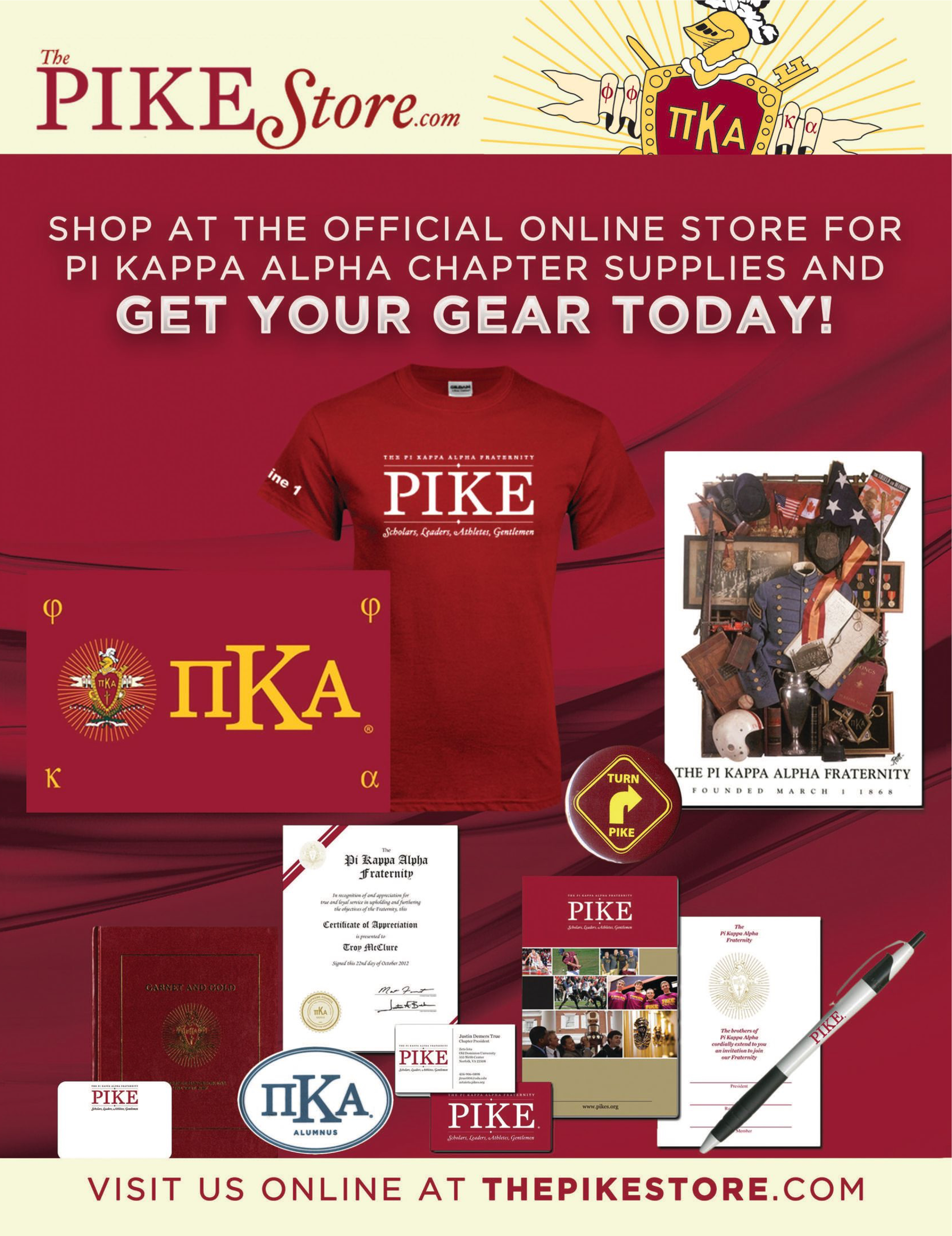 Pike Store Advertisement, Autumn 2014